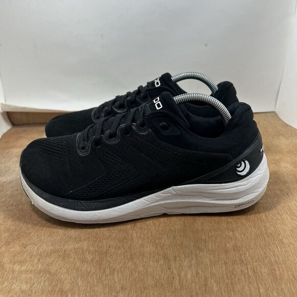 Topo Athletic Phantom 2 Men Size 9 Black Running Shoes Sneakers